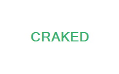 craked
